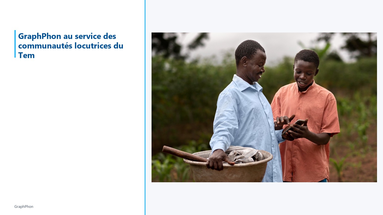 GraphPhon au service des communautés locutrices du Tem